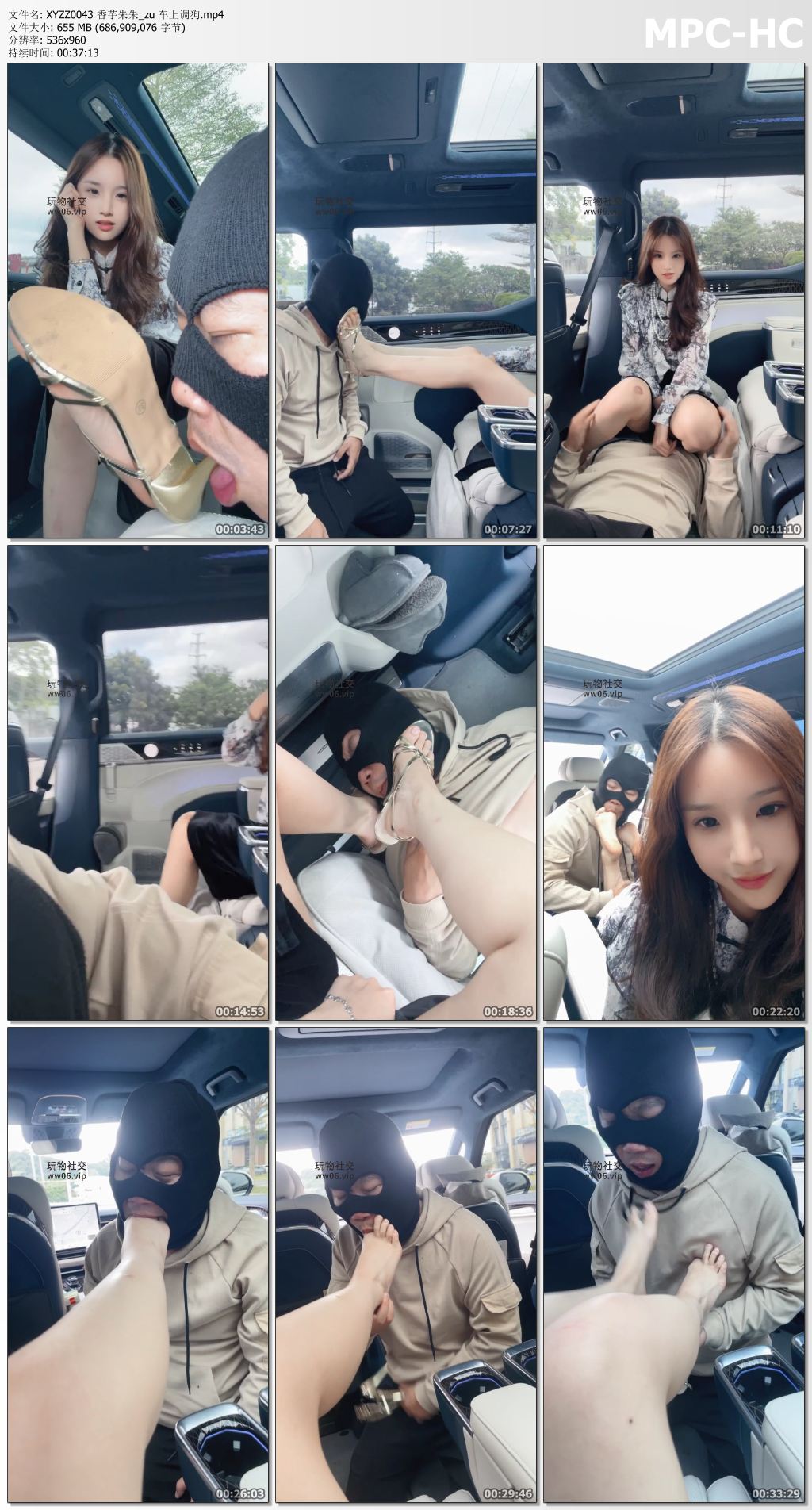 XYZZ0043 香芋朱朱_车上调狗.jpg