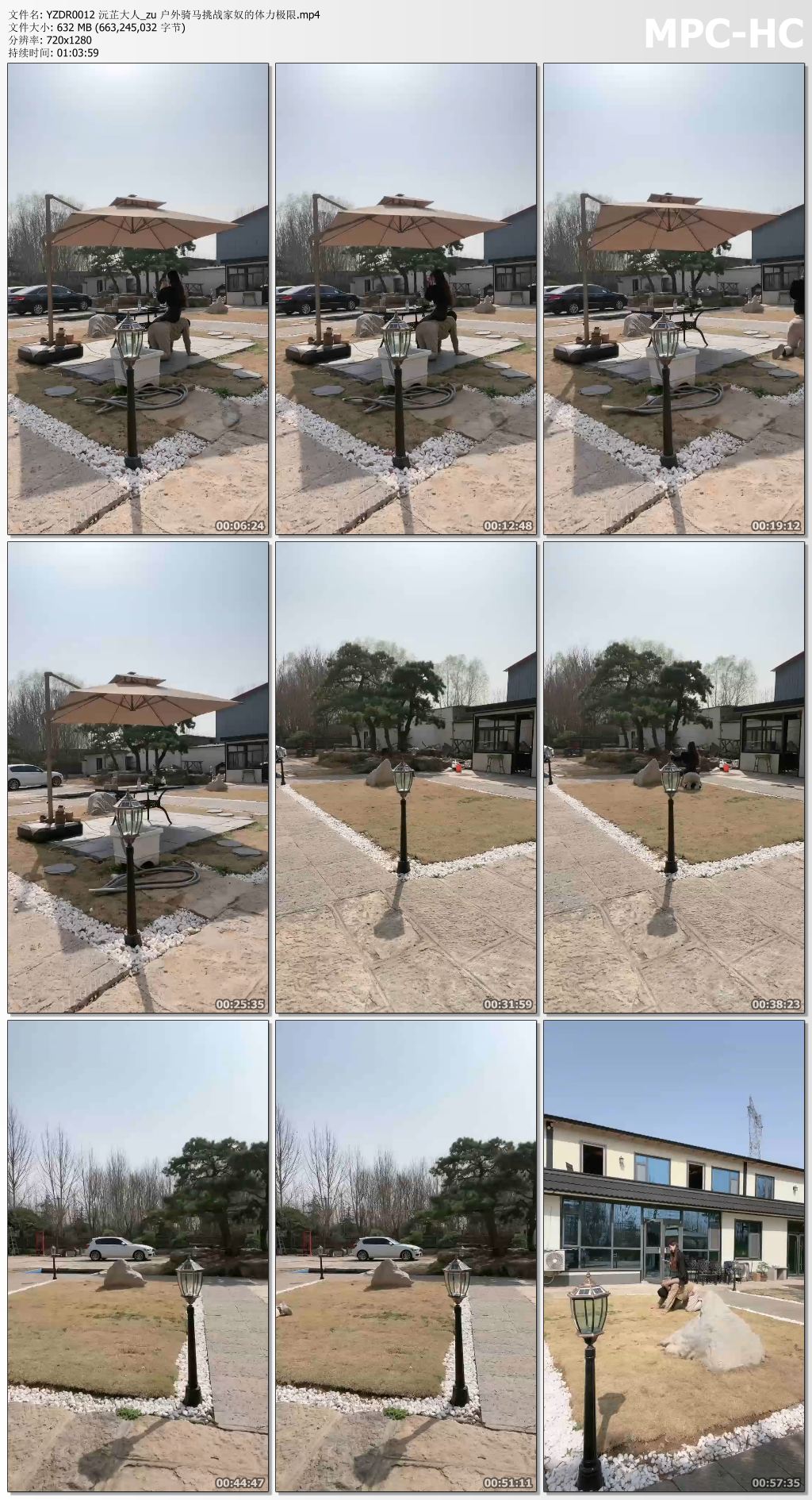 YZDR0012 沅芷大人_户外骑马挑战家奴的体力极限.jpg