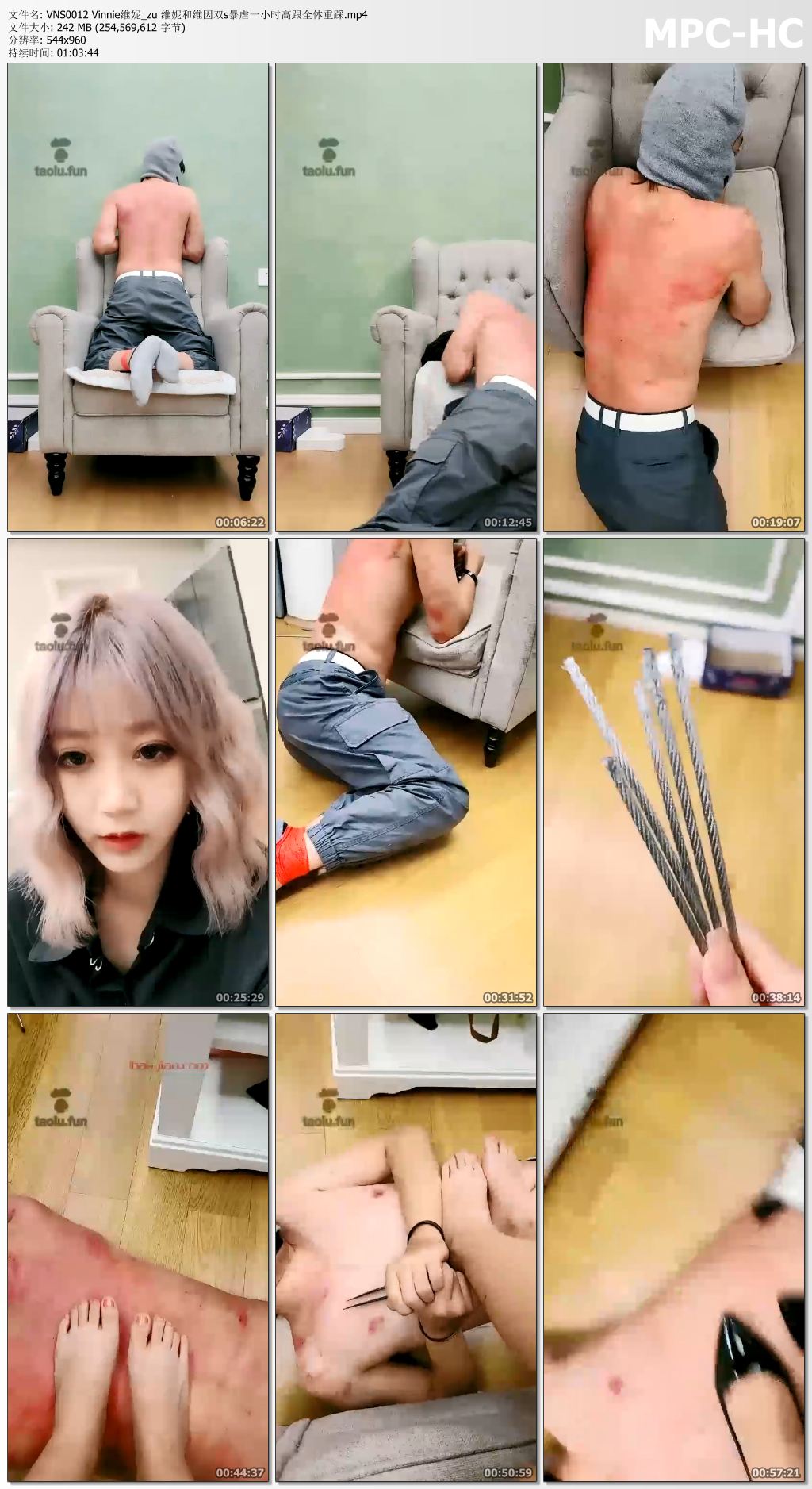 Vinnie0012 Vinnie维妮_维妮和维因双s暴虐一小时高跟全体重踩.jpg