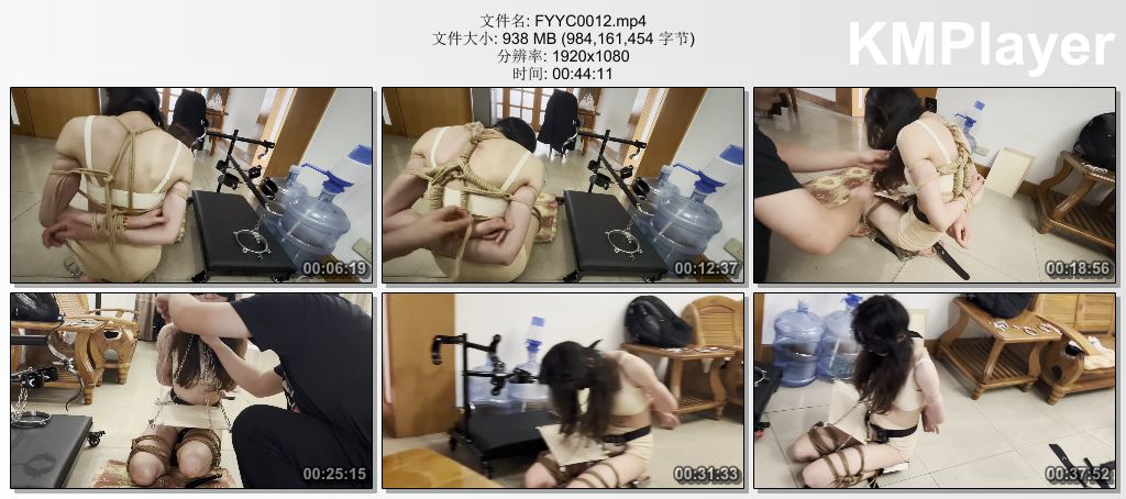 FYYC0012 缚予原创_你的女神我的狗系列-训狗初篇 下集 大美女皮皮私下里竟是别人的狗.jpg