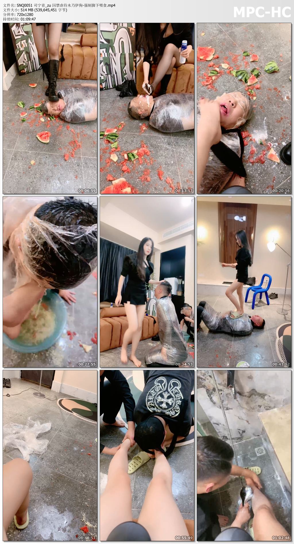 SNQ0051 司宁青_囚禁虐待木乃伊狗 强制脚下喂食.jpg