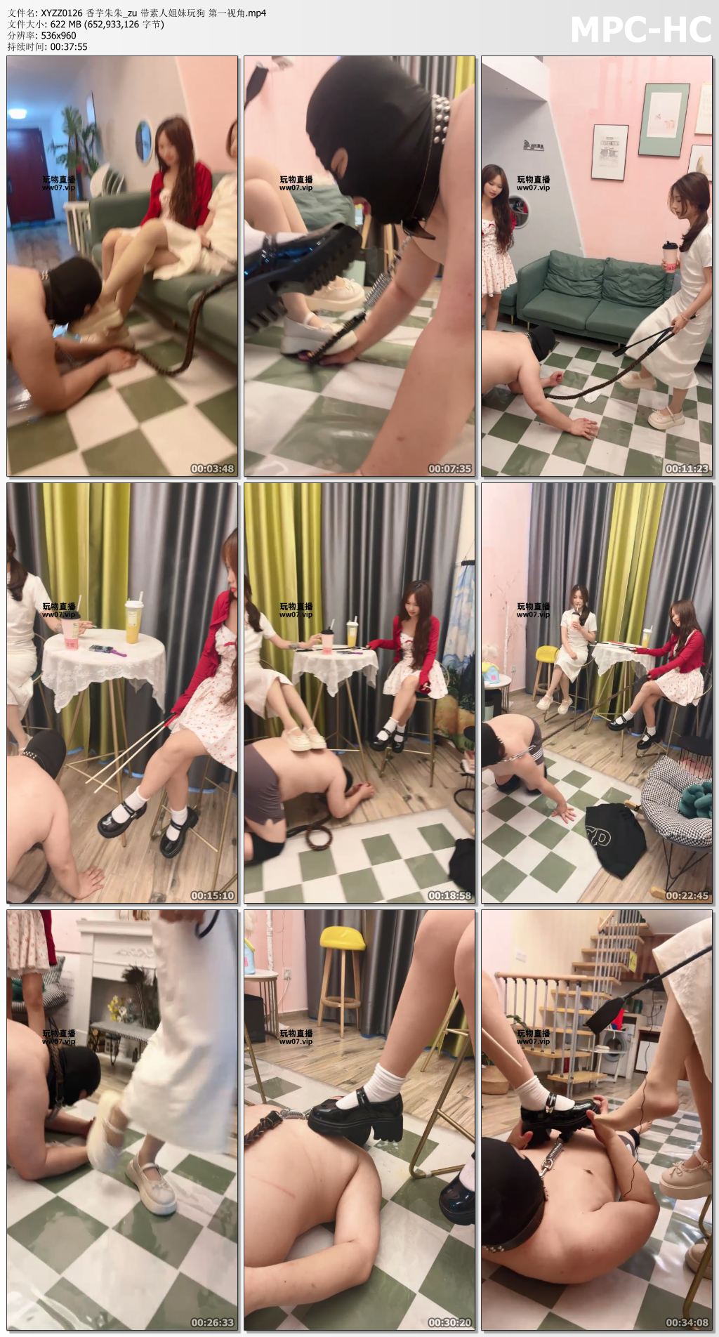 XYZZ0126 香芋朱朱_zu 带素人姐妹玩狗 第一视角.mp4_thumbs.jpg