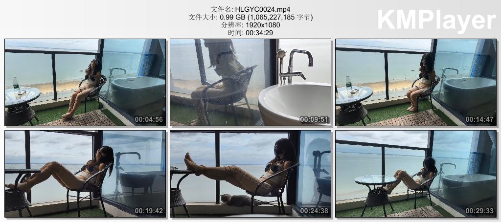 HLGYC0024 欢乐谷原创_绑在阳台上的美女与大海.jpg