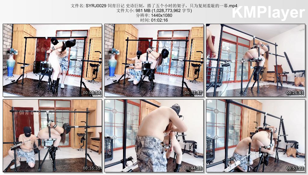 SYRJ0029 饲育日记 史诗巨制，搭了五个小时的架子，只为复刻羞耻的一幕.mp4_thumbs_[2.jpg