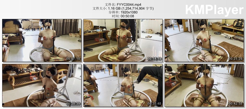 FYYC0044 缚予原创_线下真实调教之超漂亮m阿然背拷水桶乳夹 胸抽红肿调教.jpg