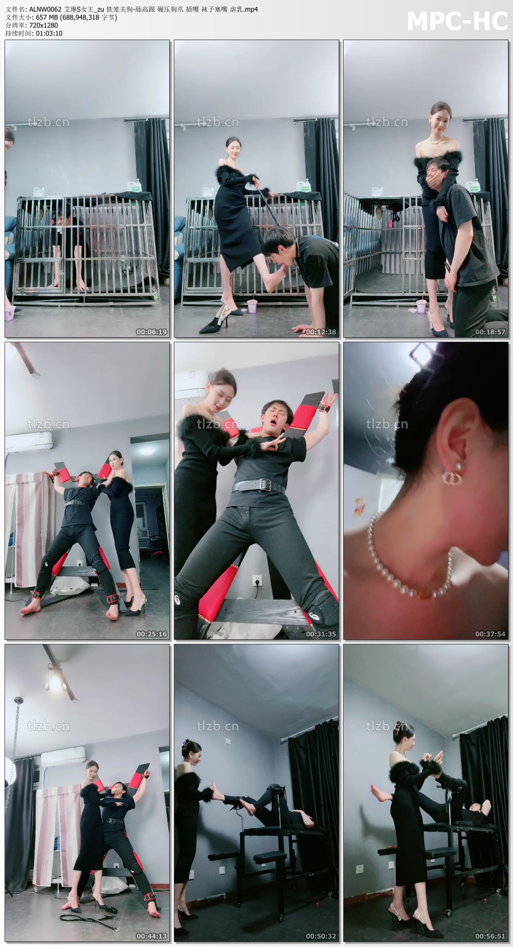 ALNW0062 艾琳S女王_zu 铁笼关狗-舔高跟 碾压狗爪 插嘴 袜子塞嘴 虐乳.mp4_thumbs.jpg