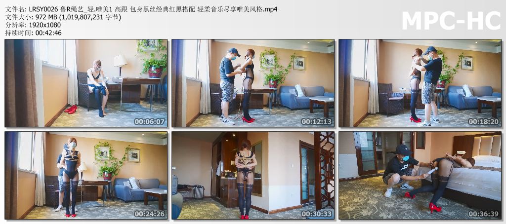LRSY0026 鲁R绳艺_轻.唯美1 高跟 包身黑丝经典红黑搭配 轻柔音乐尽享唯美风格.mp4_thumbs.jpg