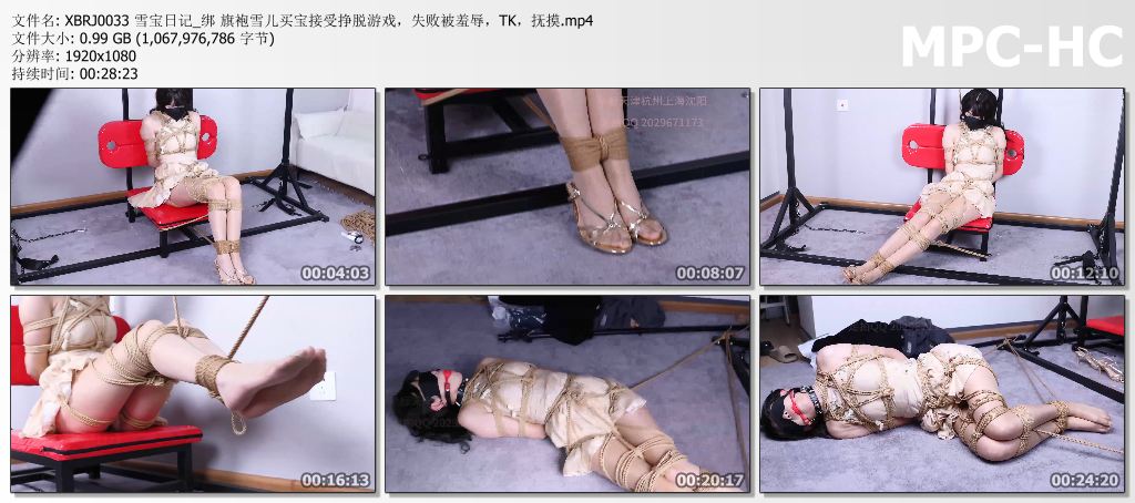XBRJ0033 雪宝日记_绑 旗袍雪儿买宝接受挣脱游戏，失败被羞辱，TK，抚摸.mp4_thumbs.jpg