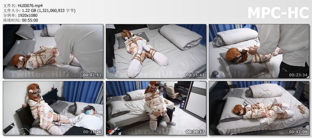 HUI0076 HUI原创_超紧股绳折磨 跟裤裤一起勒进肉里 疼得完全不敢动 大腿木马 震动棒强高.jpg
