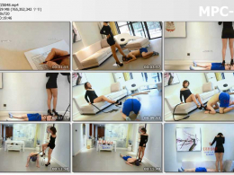 HPL栖心之栈_夏芙暴力踢踹鞭打踩踏