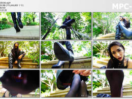 HPL栖心之栈_芷晴POV长靴遛狗